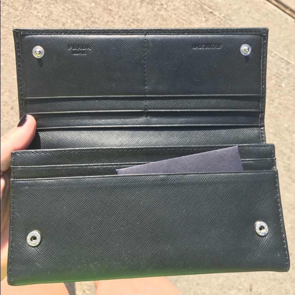 Prada Saffiano wallet